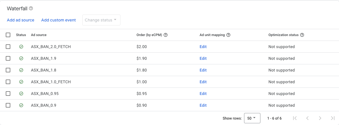 Ad Unit Configuration